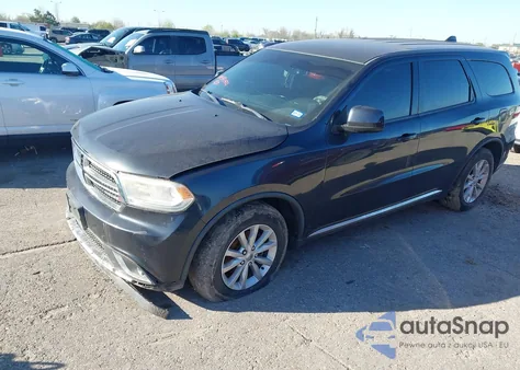 2014 Dodge Durango Sxt z USA, uszkodzony, nr VIN 1C4RDHAG5EC266853